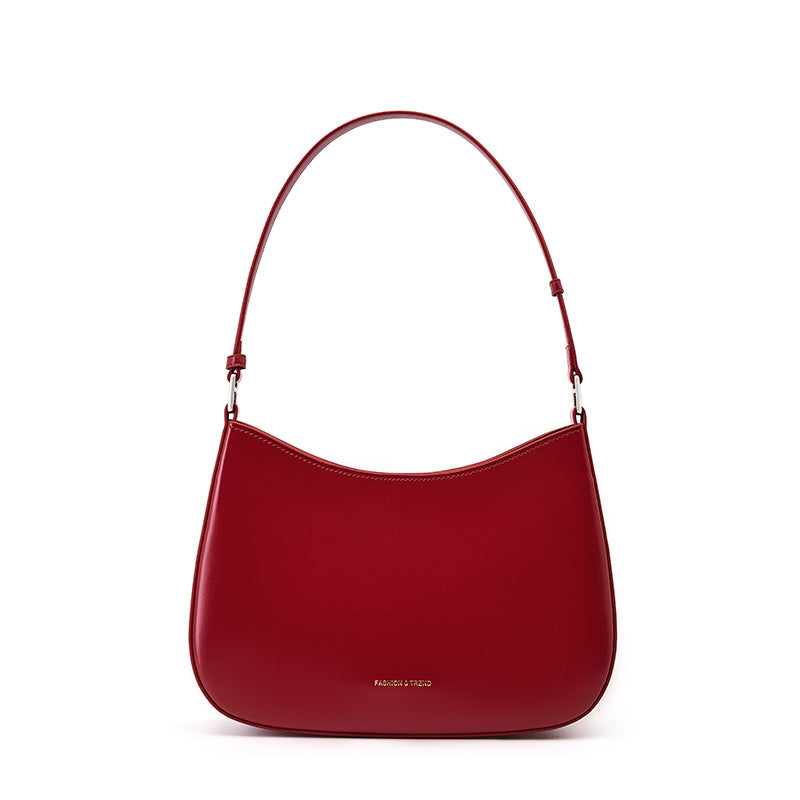 Women's Fashion Baguette Leather Bag apparel & accessories