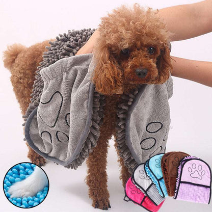 Dogs Cats Towels Super Absorbent Pet Bath towel