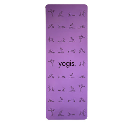 Yoga Mat Posture Line Non-slip Custom Fitness Mat For Beginners Plank Support fitness & sports