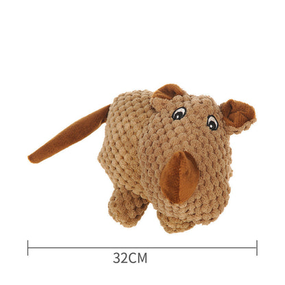 Pet Vocal Toy Plush, Accompany With Bite-resistant And Anti-boring Products Pet Products