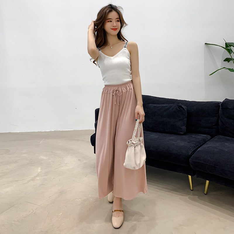 Women's Loose High Waist Casual Wide Leg Pants apparel & accessories