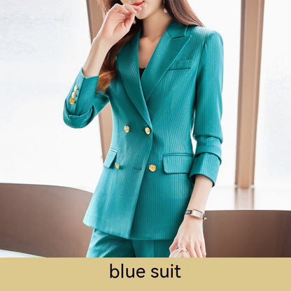 Women's Graceful And Fashionable Slim Waist Suit Business Suit apparel & accessories