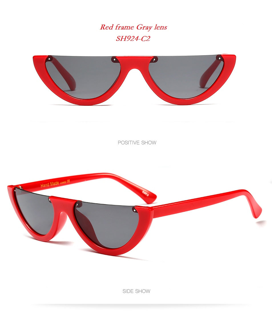 SOLO TU Semi-Rimless Sun Glasses apparel & accessories