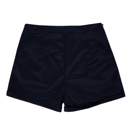 Hot sexy solid color button decorative shorts apparel & accessories