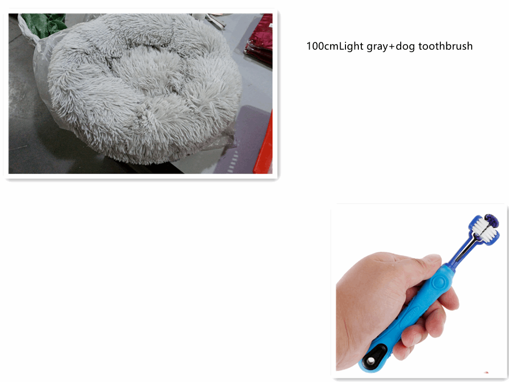 Random color toothbrush for pet Pet brush