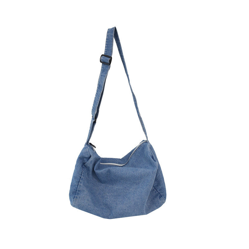 Denim Crossbody Bag 0