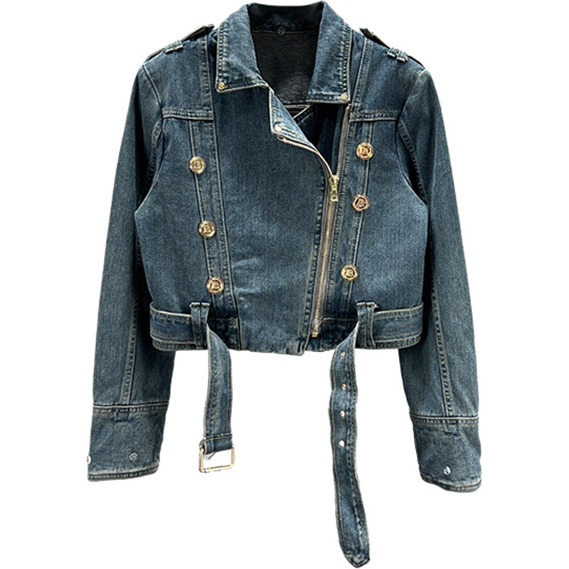 Short Denim Coat Women's Loose Slimming apparels & accessories