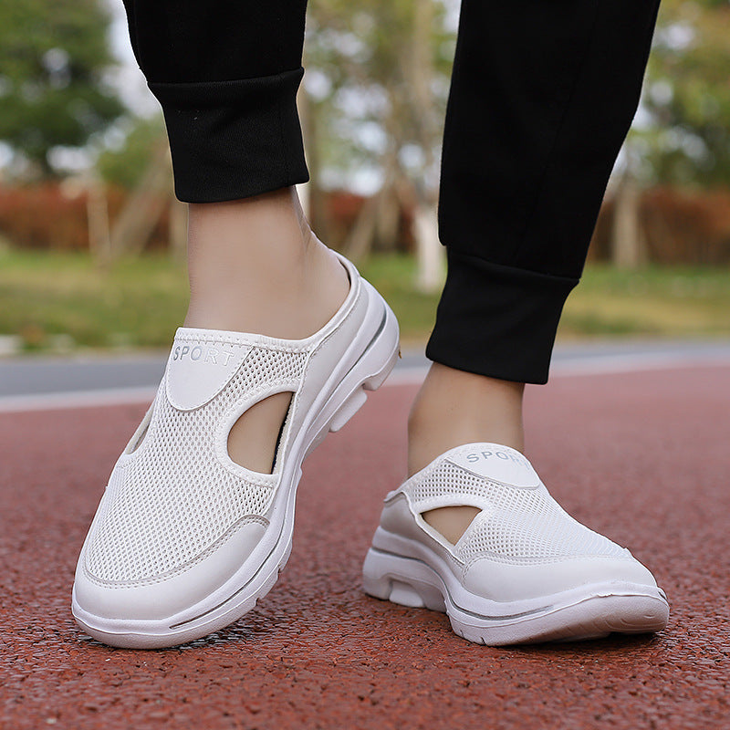 Mesh Shoes Summer Sports Slippers Women Men Casual Slip On Loafers Lovers Shoes & Bags
