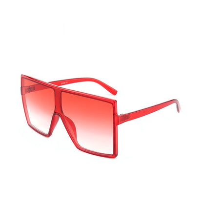 Fashion Colorful Multi-color Sunglasses Female Personalized Street Shot Net Red Sunglasses Frame apparel & accessories