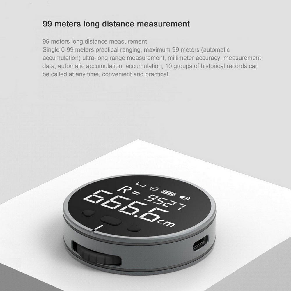 Distance Measuring Instrument Digital LCD High Precision Electronic Measuring Ruler Gadgets