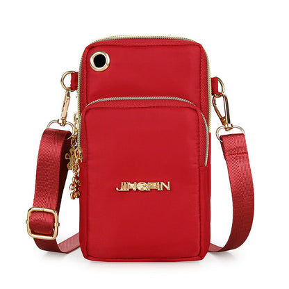 Mobile Phone Zipper Design Small Crossbody Shoulder Bags Shoes & Bags