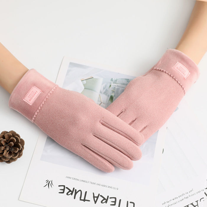 Women's Winter Thickened Touch Screen Warm Gloves apparels & accessories