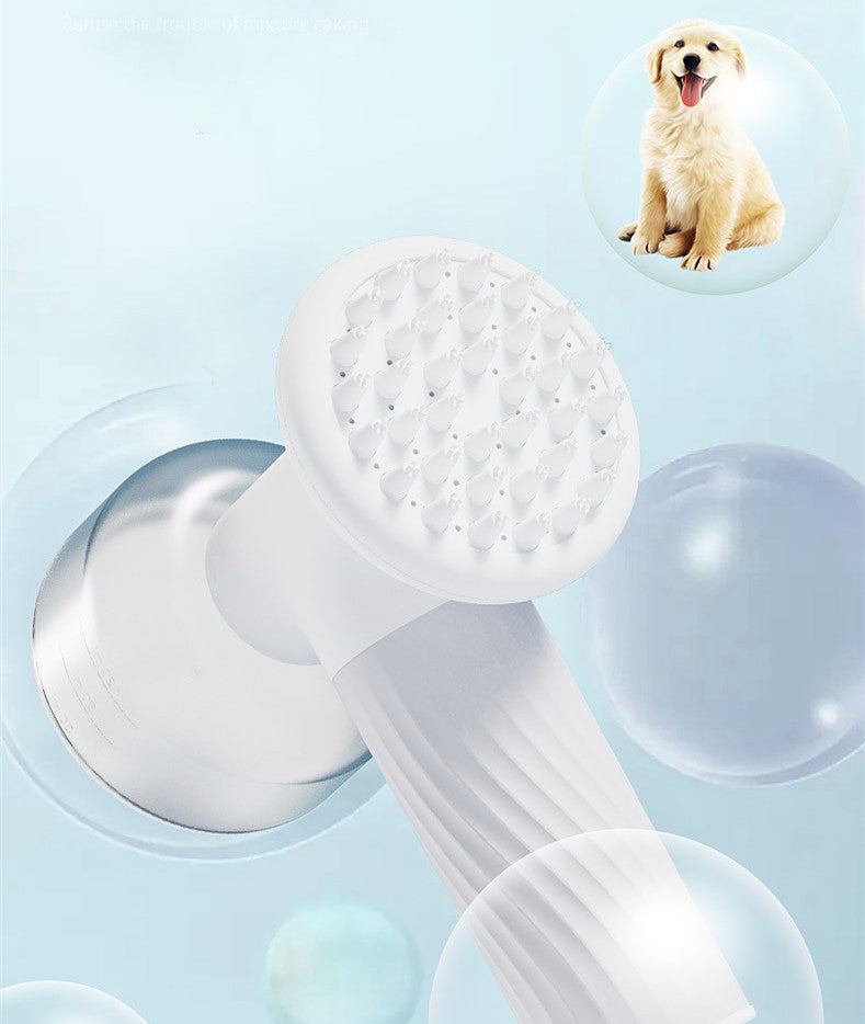 Dog Cat Bath Brush Automatic Foaming Pet brush