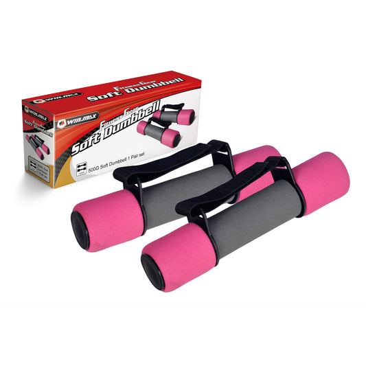 Ladies Dumbbell Home Exercise Fitness Equipment Gym Aerobics A Pair Of Foam Dumbbells fitness & sports