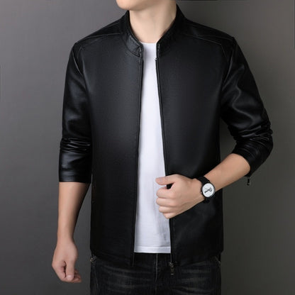 PU Leather Coat Men's Leather Jacket apparels & accessories