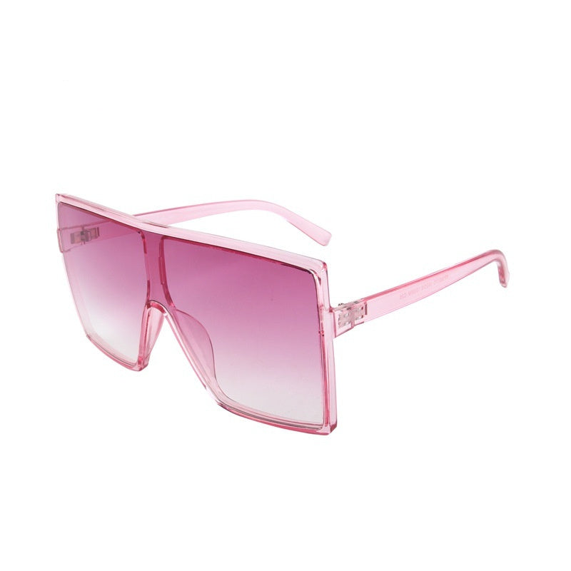 Fashion Colorful Multi-color Sunglasses Female Personalized Street Shot Net Red Sunglasses Frame apparel & accessories