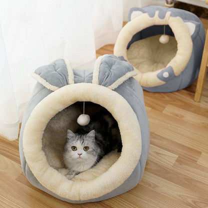 Cat House Enclosed Bed Pet bed