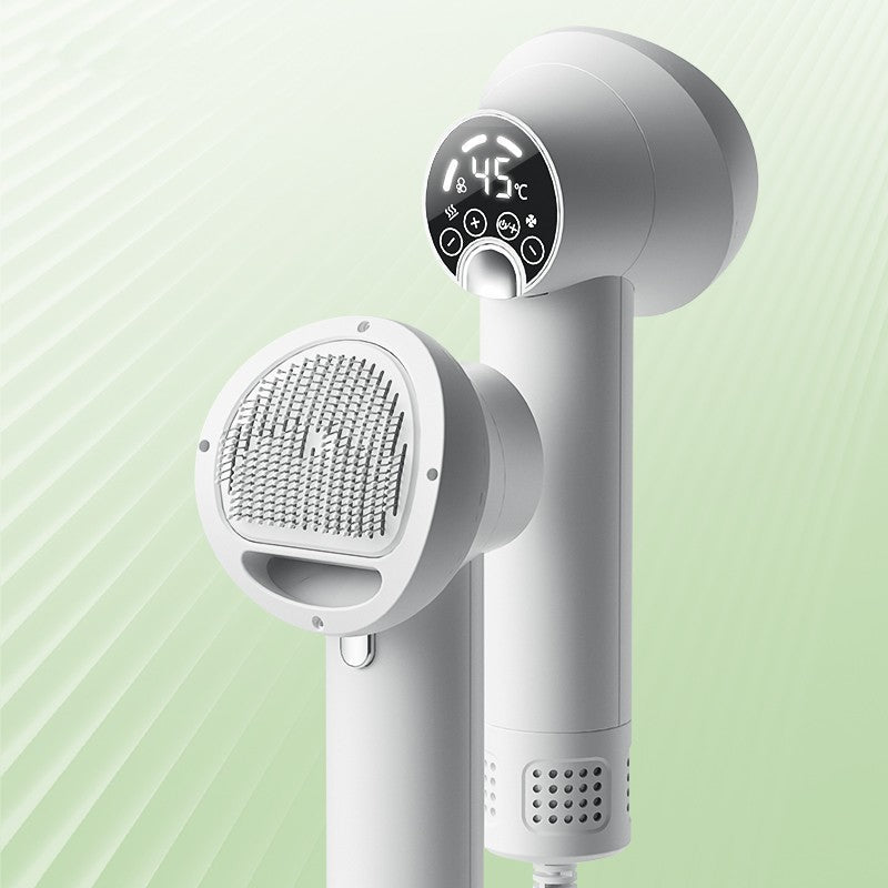 Pet Hair Dryer low & Comb Hair Dryer