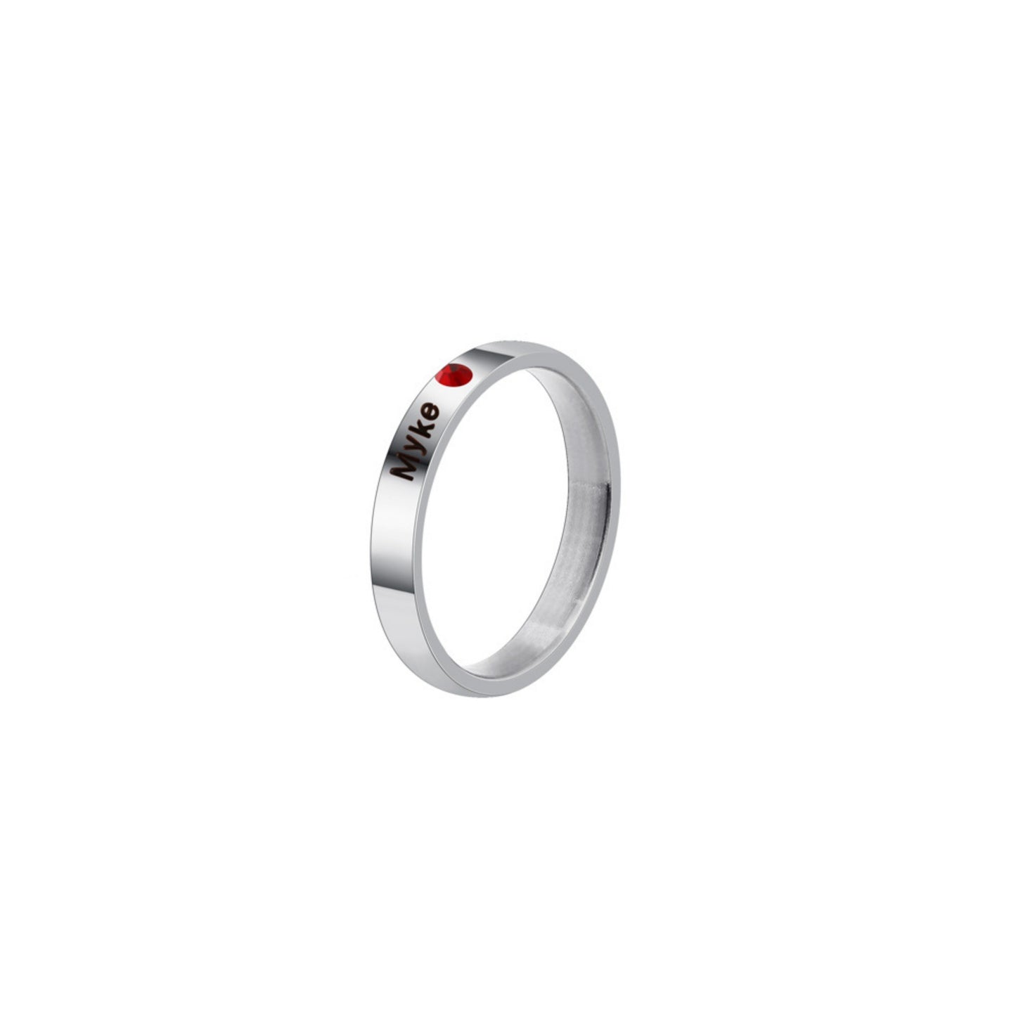 European And American Titanium Steel Ring Jewelry