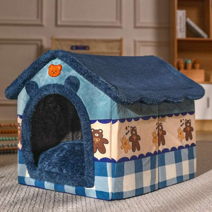 All Season Universal Removable And Washable Warm Pet Bed 0