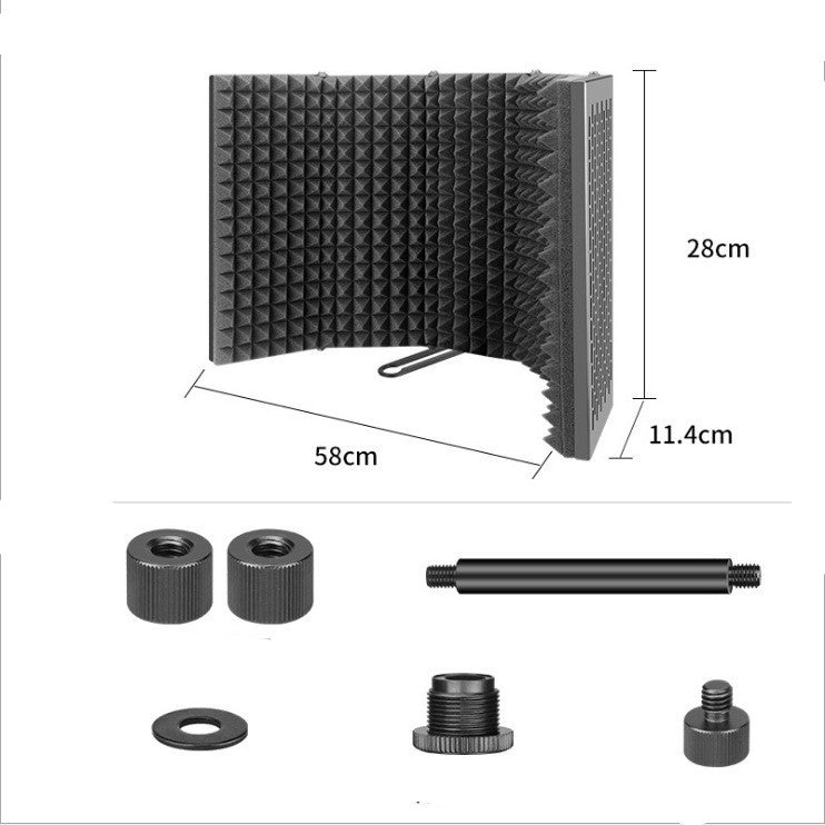 Microphone Recording Studio High-Quality Noise Reduction Screen Blowout Prevention Net Gadgets