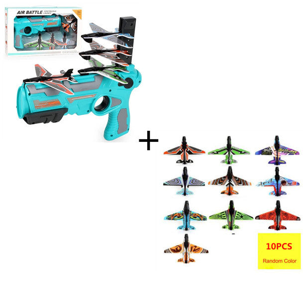 Children's Outdoor Boy Toys Hand Throwing Spin Glider Model Launcher HOME