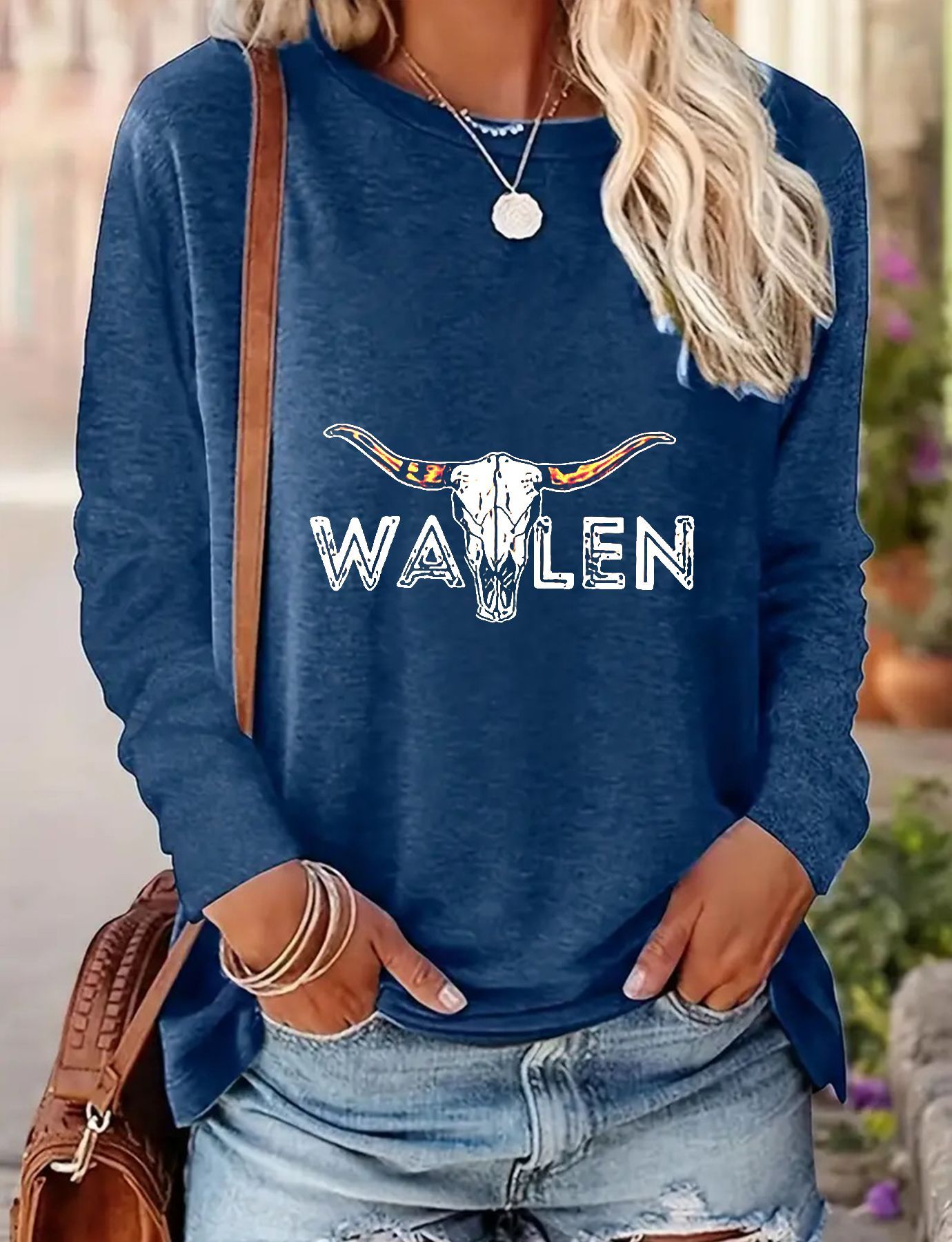 Women's Casual Long-sleeved Spring And Autumn T-shirt apparels & accessories