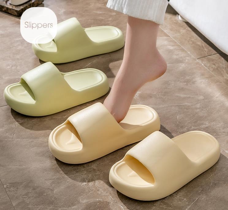 Bread Shoes Home Slippers Non-slip Indoor Bathroom Slippers Shoes & Bags