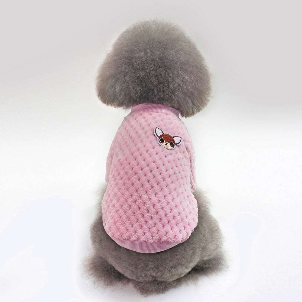 Fleece clothes for pets pet cloths