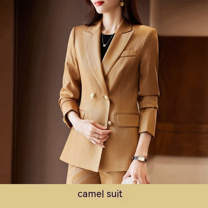 Women's Graceful And Fashionable Slim Waist Suit Business Suit apparel & accessories