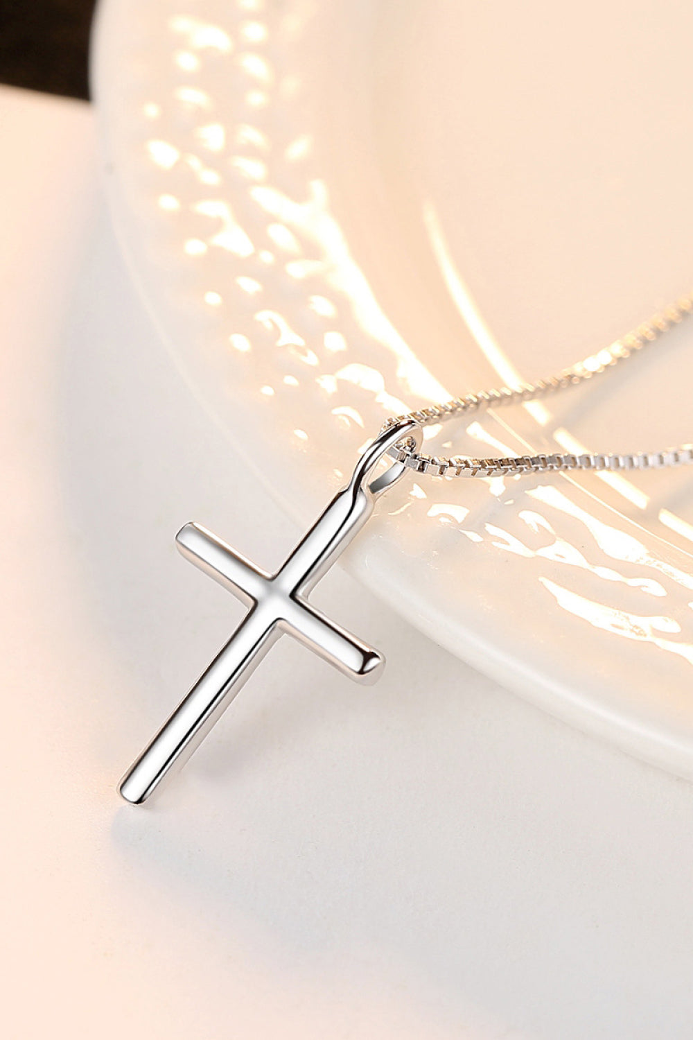 Cross Pendant 925 Sterling Silver Necklace apparel & accessories