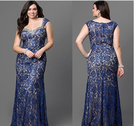 S-5xl Women Dinner Party Dress Plus Size Lady Formal Skirt Female Dresses & Tops