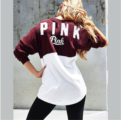 Autumn Fashion sweatshirts peach heart love letter apparels & accessories