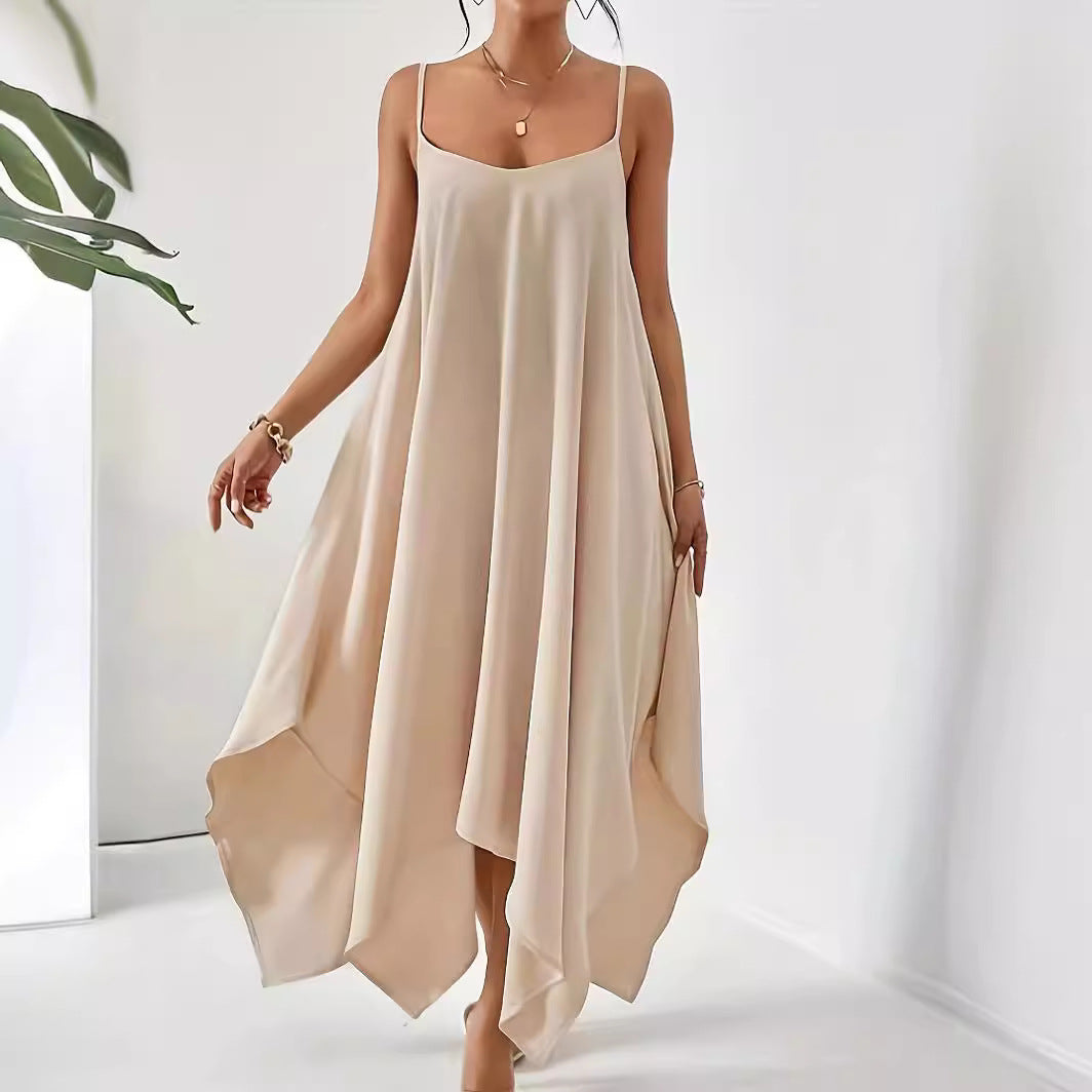 Scoop Neck Midi Cami Dress Dresses & Tops