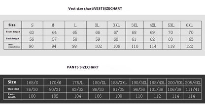 Solid Color Two-piece Plus Size Men's Suit men's clothing