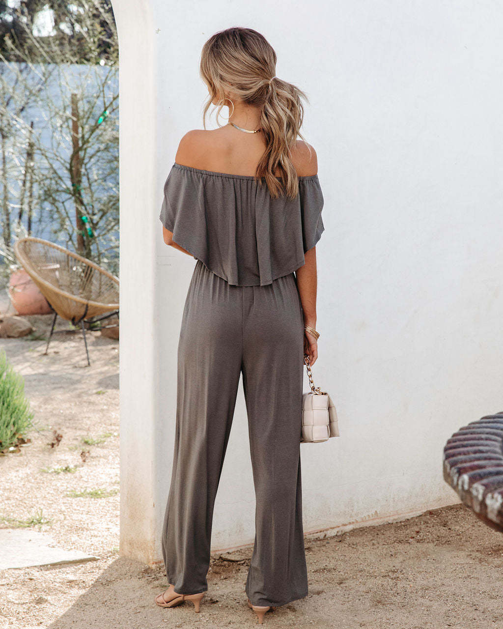 Fashion Temperament Leisure Wide Leg Jumpsuit Women apparel & accessories