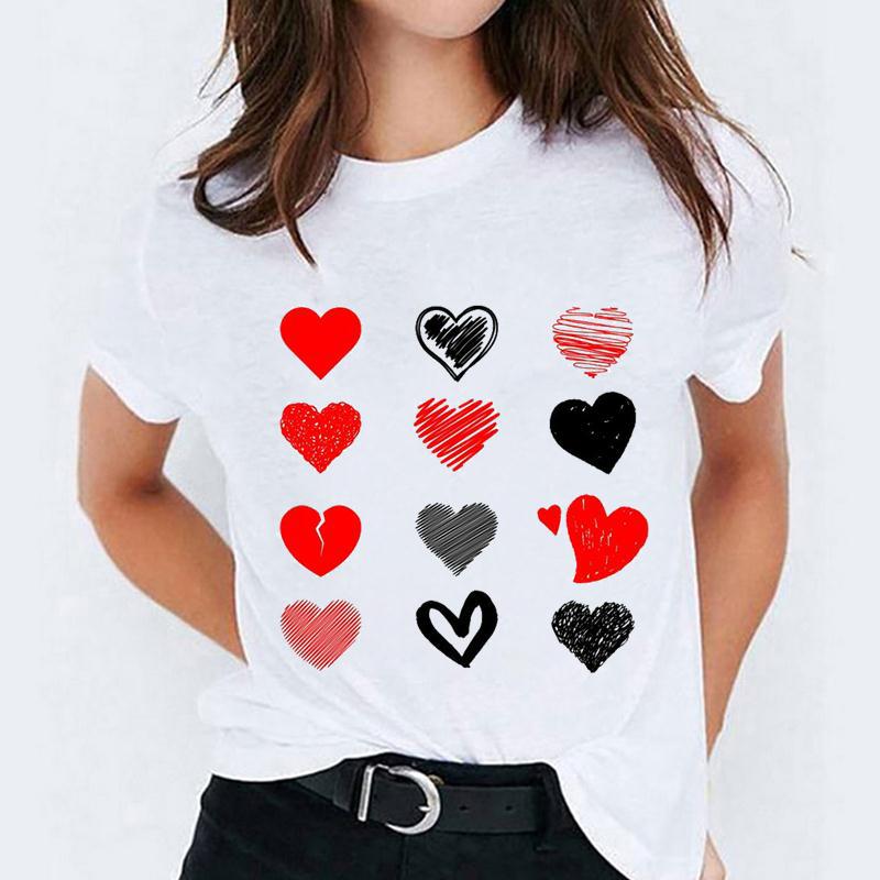 Cartoon Love Sweet Cute Short Sleeve apparel & accessories