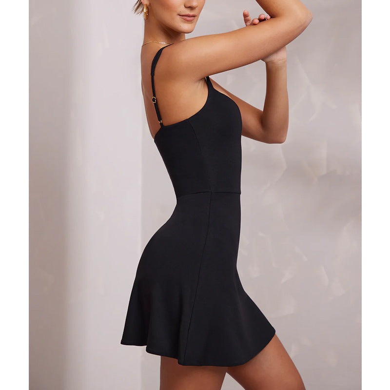 Sexy Sling Backless Dress For Party Nightclub apparel & accessories