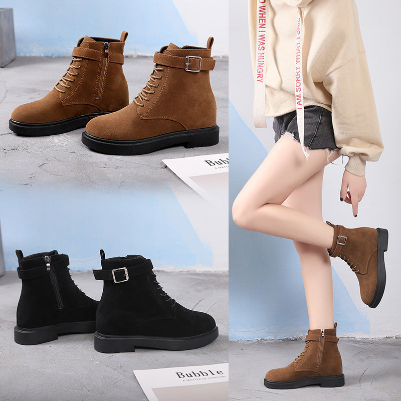 Fashion Autumn And Winter Women's Boots Shoes & Bags