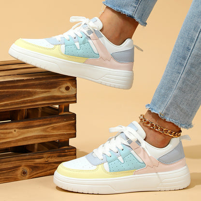 Trendy Fashion Couple Platform Sneakers Shoes & Bags