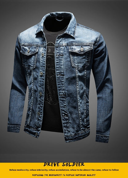 Plus Size Men's Denim Clothes Jacket Coat apparel & accessories