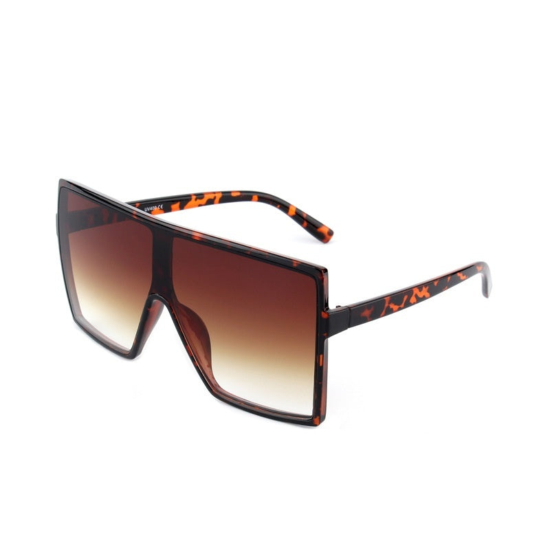 Fashion Colorful Multi-color Sunglasses Female Personalized Street Shot Net Red Sunglasses Frame apparel & accessories