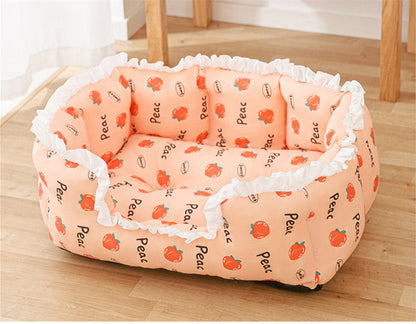 Small Pet Bed Removable And Washable Pet bed