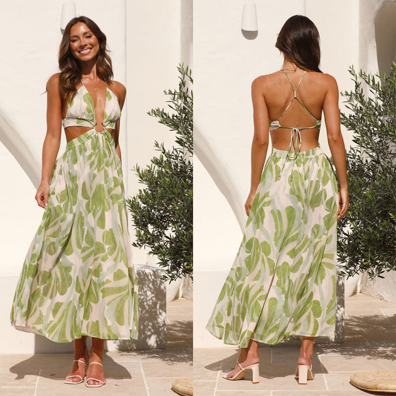 Women's Printed Long Dress apparels & accessories