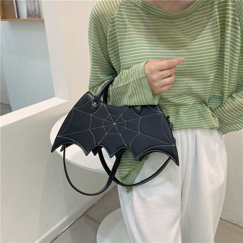 Halloween Spider Web Shape Shoulder Bags halloween