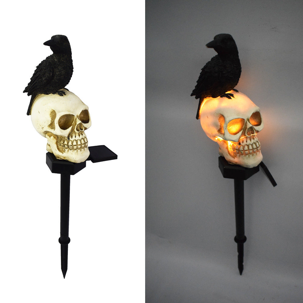 Solar Outdoor Courtyard Pumpkin Lamp halloween