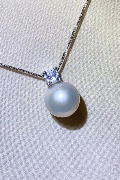 Freshwater Pearl 925 Sterling Silver Necklace apparel & accessories