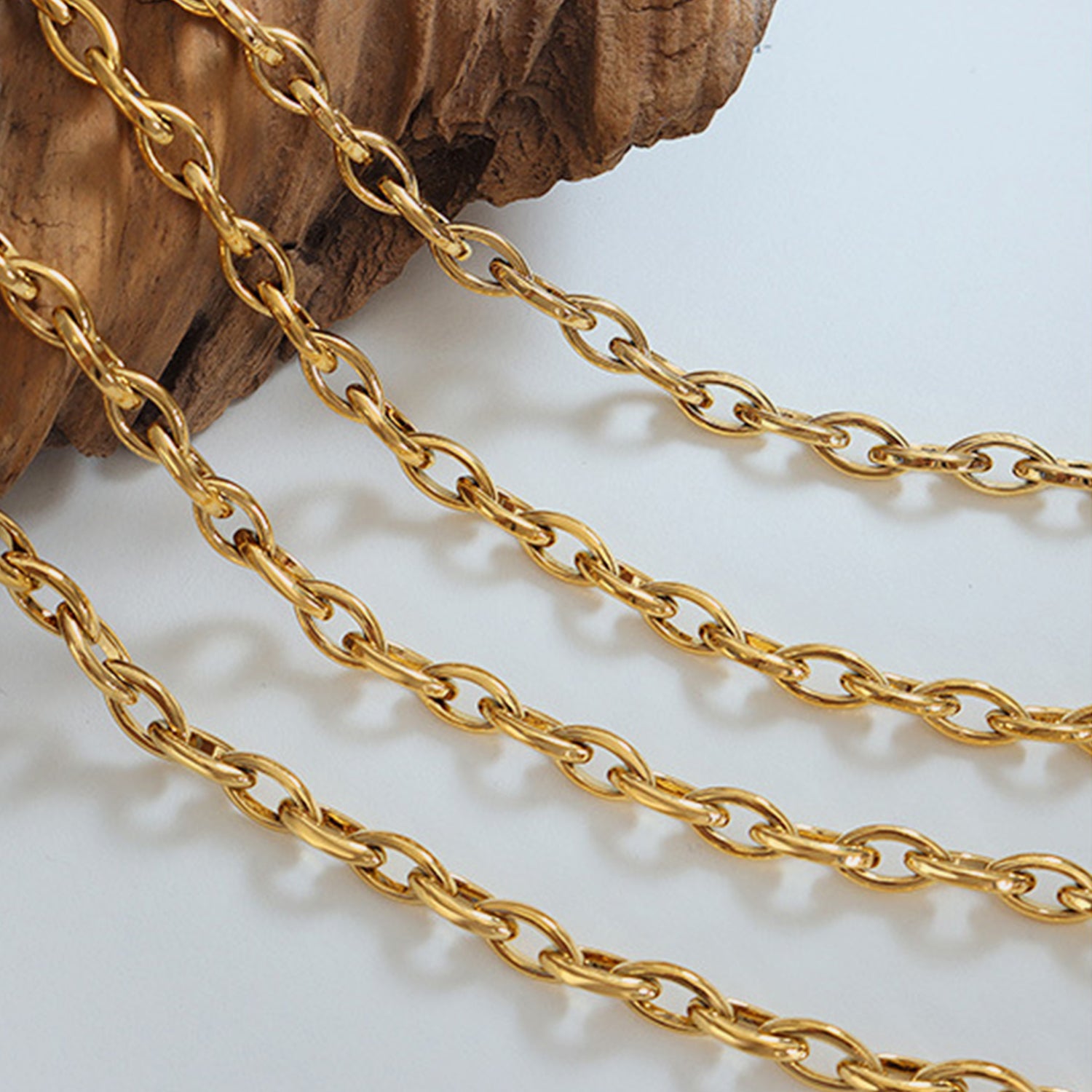 Titanium Steel Chain Necklace apparel & accessories