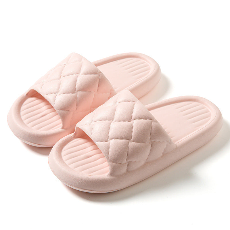 Rhombus  Bathroom Slipper Lightweight Shoes & Bags