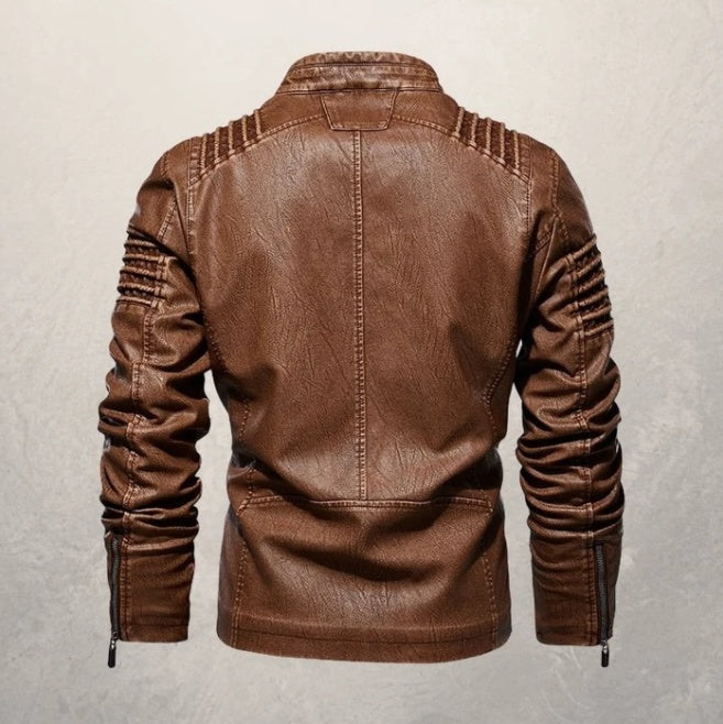 Men's leather clothing apparels & accessories